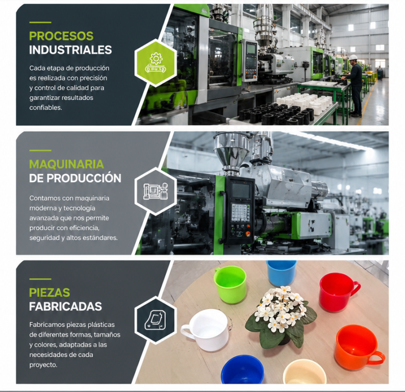 Equipos de producción modernos
